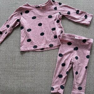 H&M polka dot set